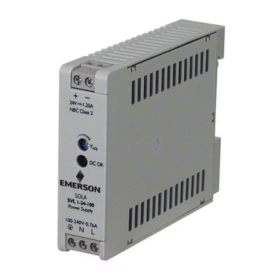 SOLAHD SVL DIN RAIL, ESSENTIALS ONLY POWER SUPPLY, 30W, 24V OUTPUT  85-264VAC INPUT (SVL 1-24-100)